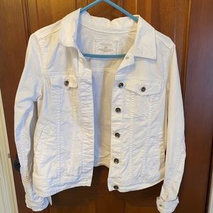 White Jean Jacket